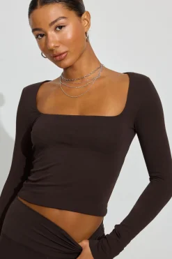 Best Addison Square Neck Top Tops|Long Sleeve Tops