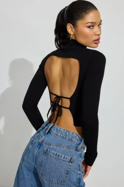Outlet Apron Back Sweater Tops|Sweaters & Cardigans