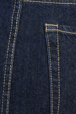 Fashion Belted Denim Micro Skort Shorts & Skirts|Jean Skirts