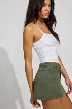 Shop Belted Micro Skort Shorts & Skirts