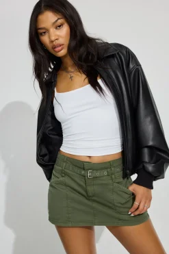 Shop Belted Micro Skort Shorts & Skirts