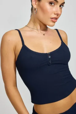 Flash Sale Brushed Jersey Cami Top Matching Sets|Lounge & Sleep