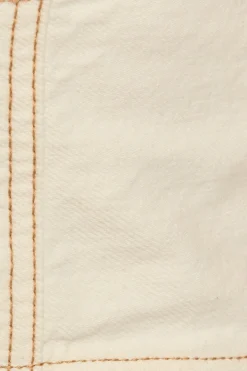Online Buckled Denim Halter Top Tank Tops