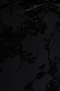 Cheap Burnout Sweetheart Maxi Dress Dresses