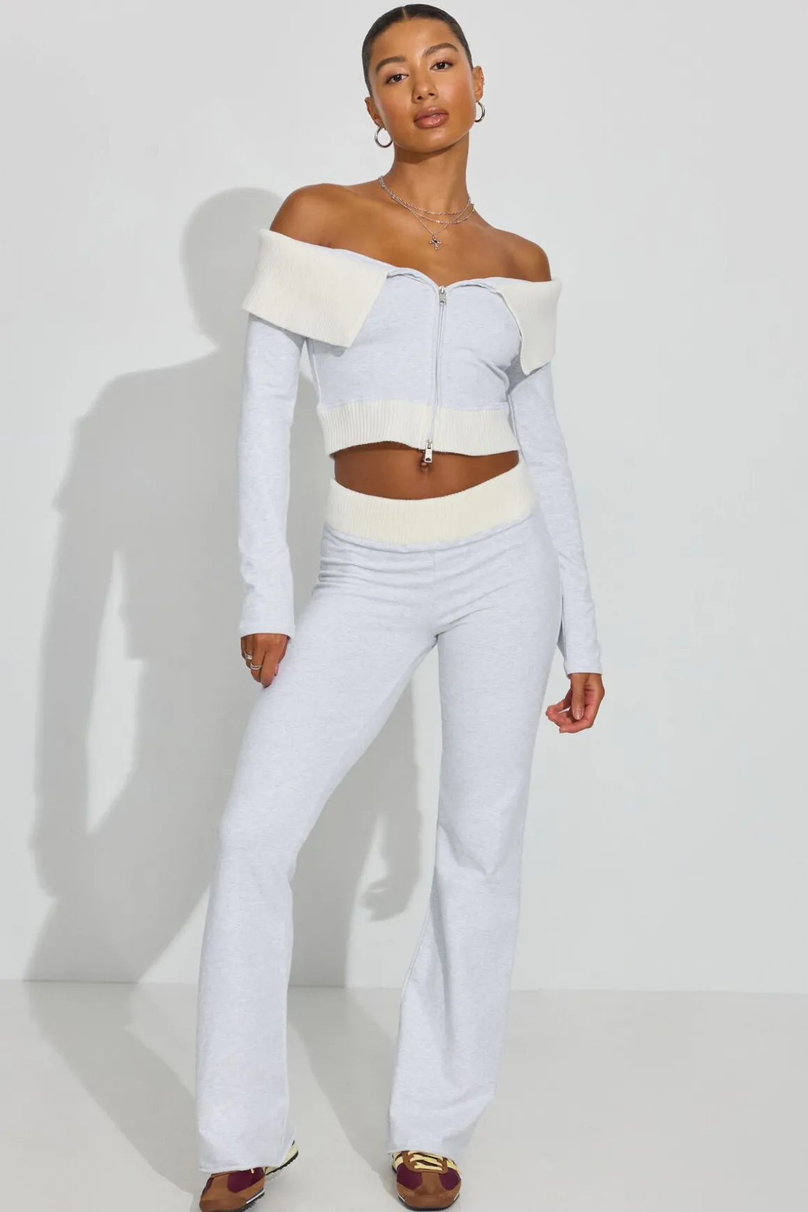 Best Sale Combo Flare Sweatpants Fleece|Bottoms