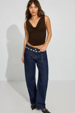 Best Sale Cowl Tank Top Tank Tops
