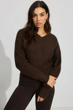 Hot Cozy V Neck Sweater Tops|Sweaters & Cardigans