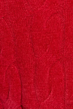 Best Sale Cropped Cable Crewneck Sweater Lounge & Sleep