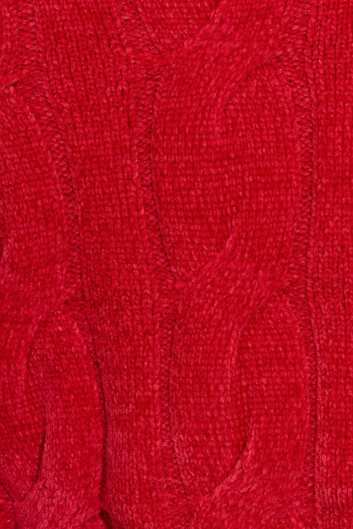 Best Sale Cropped Cable Crewneck Sweater Lounge & Sleep