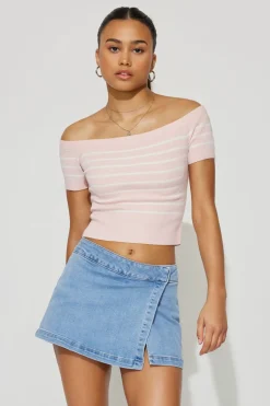 Best Denim Wrap Skort Shorts & Skirts|Jean Skirts