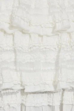 Cheap Drop Waist Ruffle Mini Dress Dresses