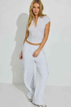 Store Estelle Henley T Shirt Tops|Short Sleeve Tops