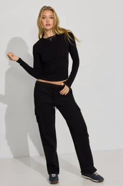 Clearance Estelle Long Sleeve T Shirt Matching Sets|Tops