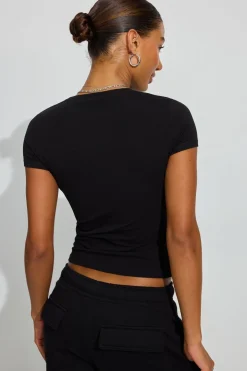 Hot Estelle Longline Tee Matching Sets|Tops