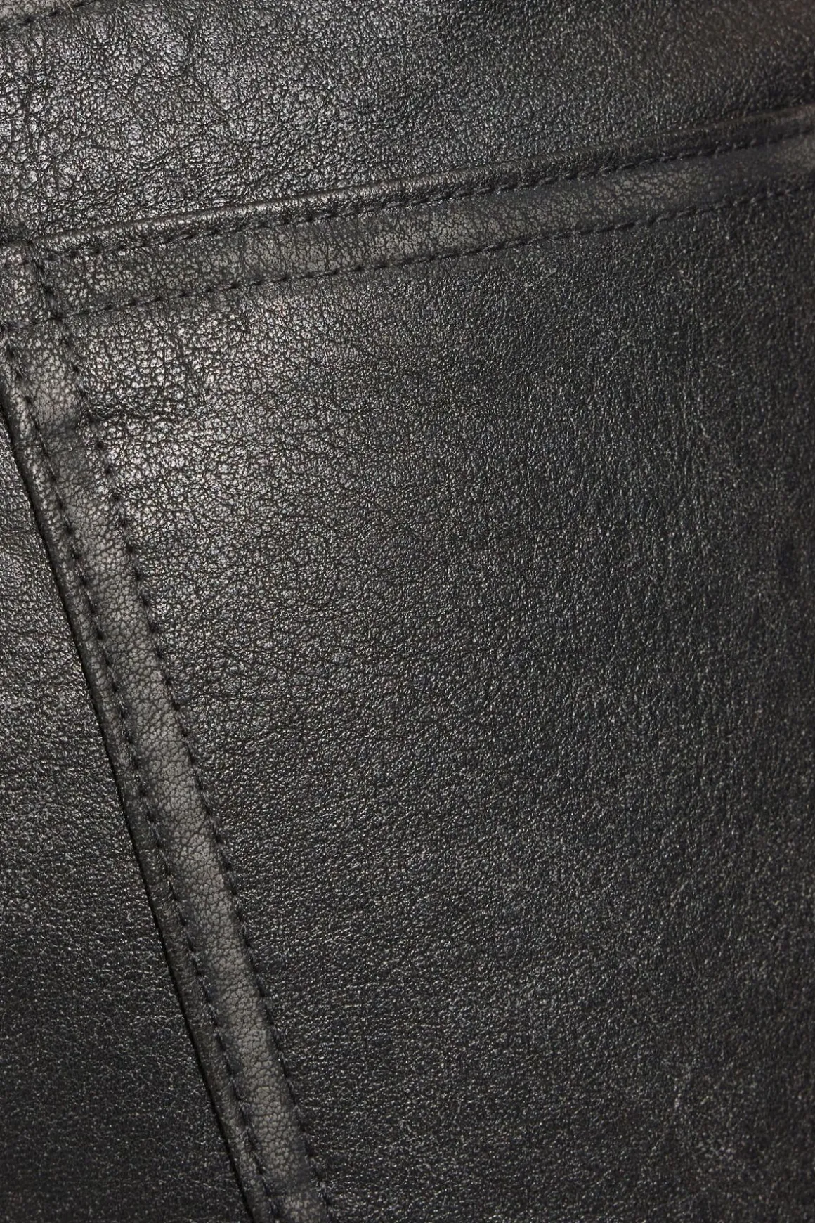 Online Faux Leather Straight Pants Pants