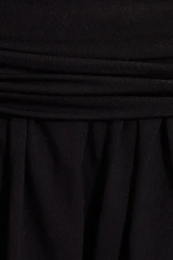 Cheap Flowy Knit Mini Skort Shorts & Skirts