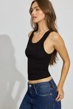 Hot High Neck Tank Top Matching Sets|Tops