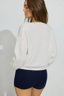 Sale High V-Neck Sweater Matching Sets|Sweaters & Cardigans