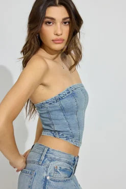 Hot Lace Portia Short Sleeve Top Short Sleeve Tops|Tank Tops