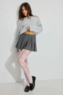 Hot Lace Tights Socks & Tights