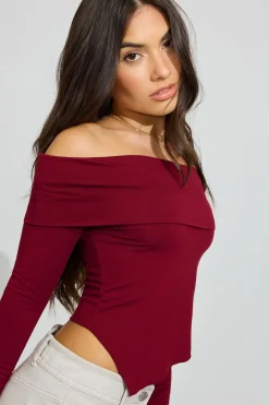 Store Long Sleeve Asymmetric Top Long Sleeve Tops