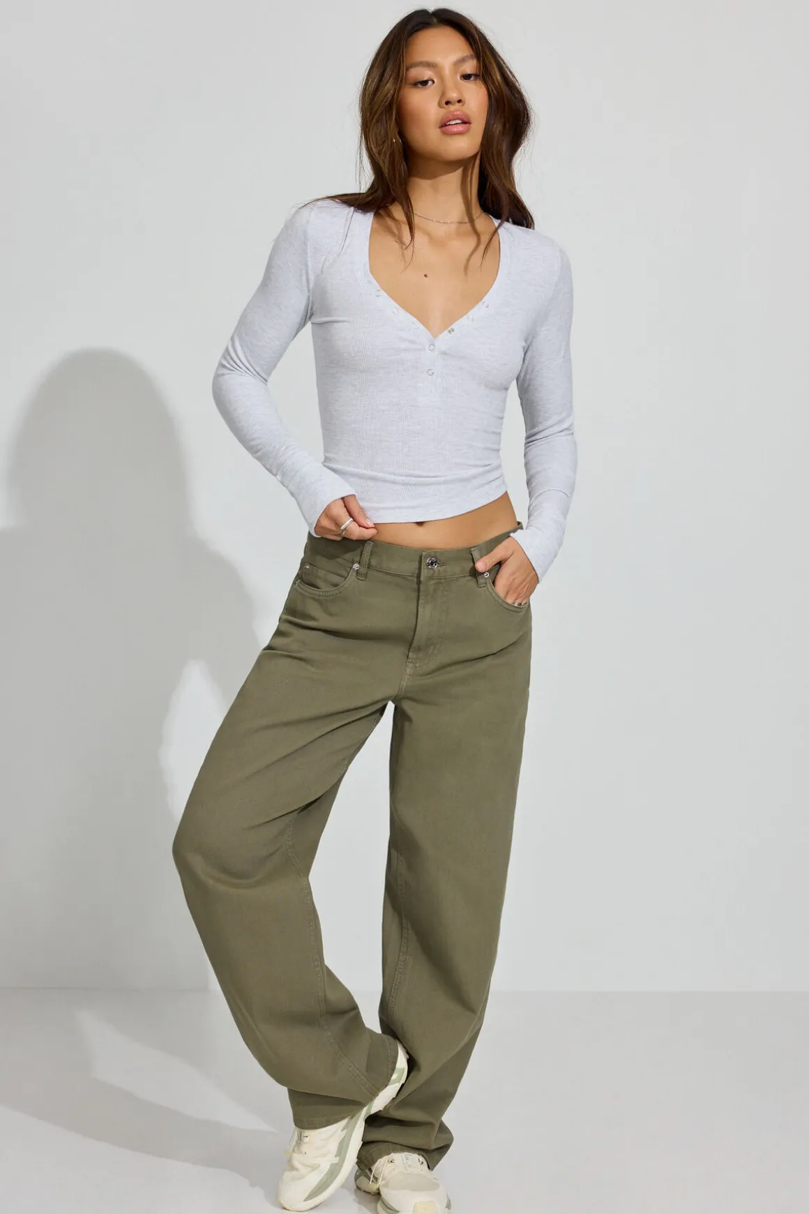Best Sale Low Rise Baggy Pants Pants