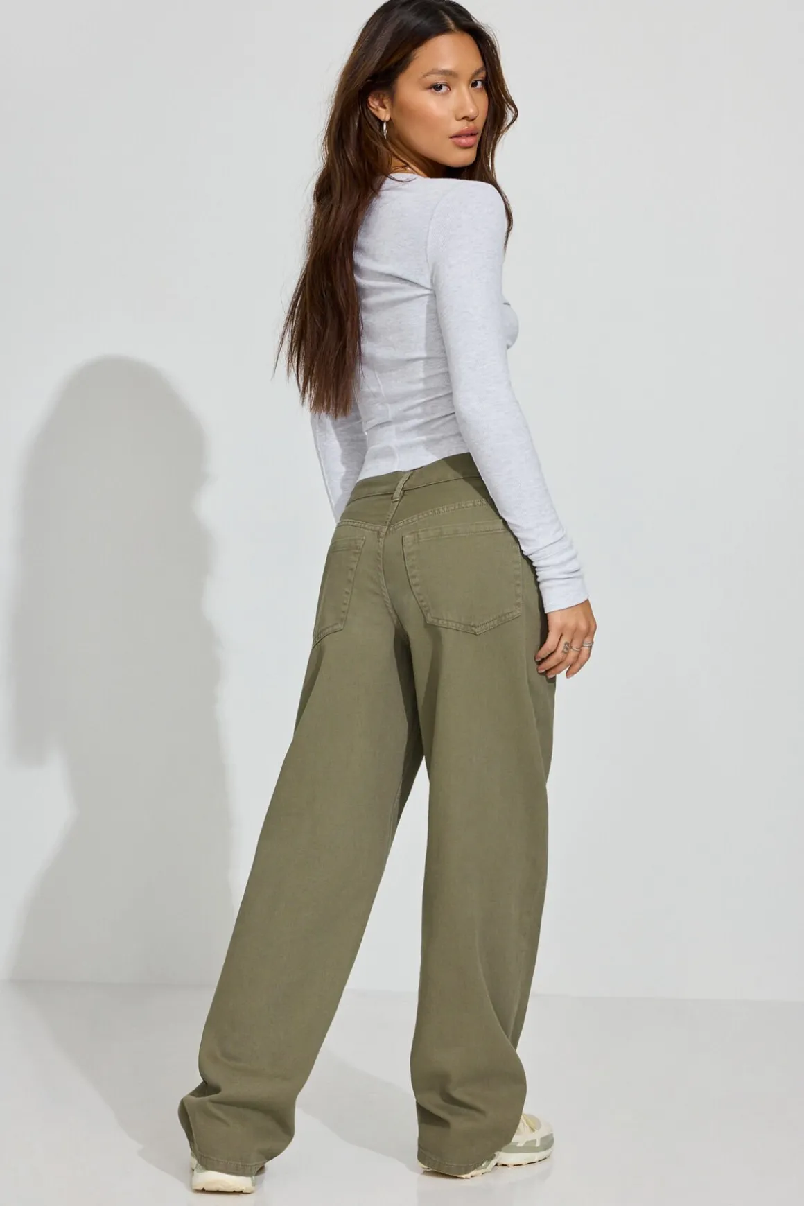 Best Sale Low Rise Baggy Pants Pants