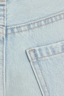 Cheap Low Rise Cuffed Denim Shorts Shorts & Skirts|Jean Shorts