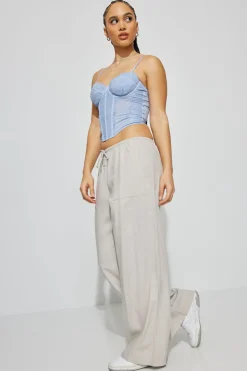 Best Sale Millie Linen Pull-On Pants Pants