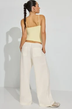 Best Millie Linen Pull-On Pants Matching Sets|Pants