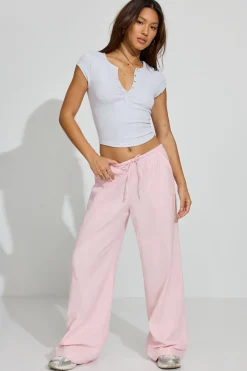 Hot Millie Linen Pull-On Pants Pants