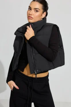 Clearance Mini Puff Vest 2.0 Cropped Jackets|Vests