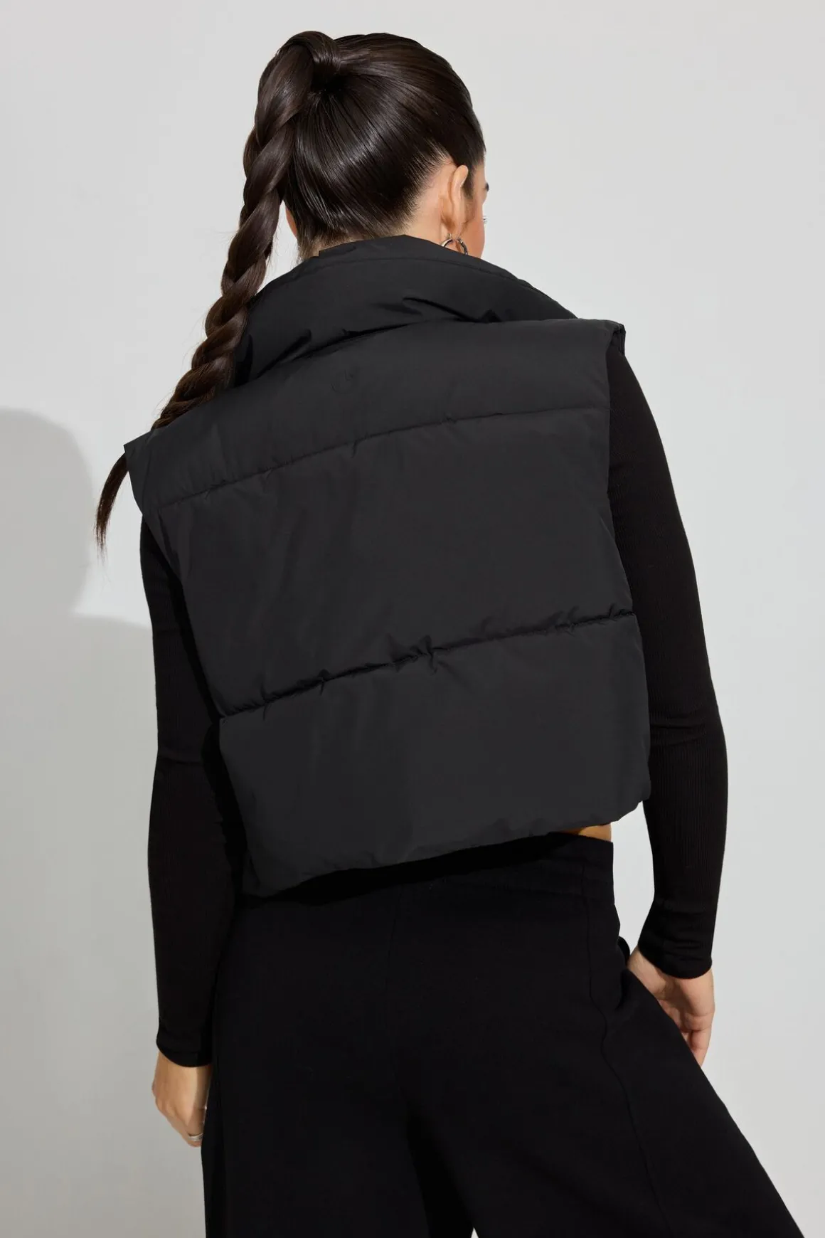 Clearance Mini Puff Vest 2.0 Cropped Jackets|Vests