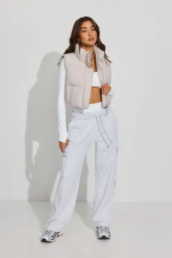 Best Sale Mini Puff Vest 2.0 Cropped Jackets|Vests