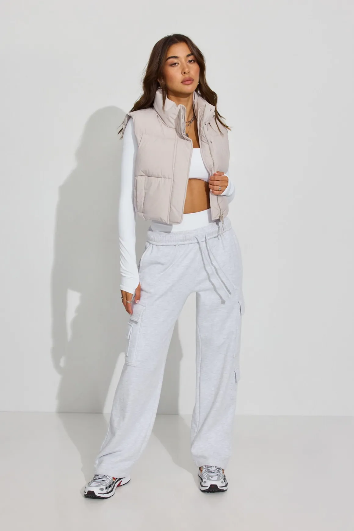Best Sale Mini Puff Vest 2.0 Cropped Jackets|Vests