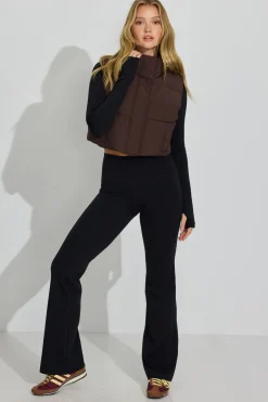 Shop Mini Puff Vest 2.0 Cropped Jackets|Vests