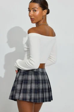 Clearance Nicole Pleated Micro Skort Shorts & Skirts