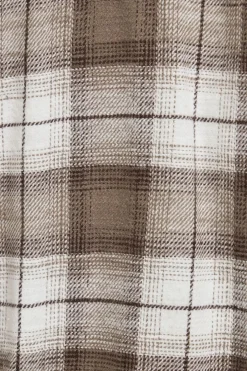 Shop Noah Plaid Button-Up Shirt Long Sleeve Tops