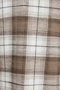 Shop Noah Plaid Button-Up Shirt Long Sleeve Tops