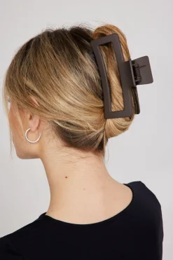 Store Oversized Rectangle Claw Clip Hair Accessories