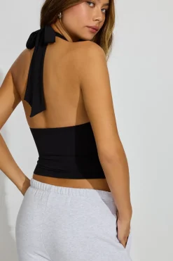 Clearance Pixie Plunge Halter Top Tops|Tank Tops