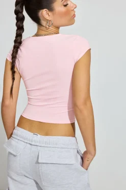 Outlet Portia Square Neckline T Shirt Tops|Short Sleeve Tops