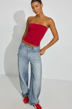 Discount Sculpt Longline Tube Top Matching Sets|Tops