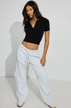 Outlet Short Sleeve Polo Top Sweaters & Cardigans|Short Sleeve Tops