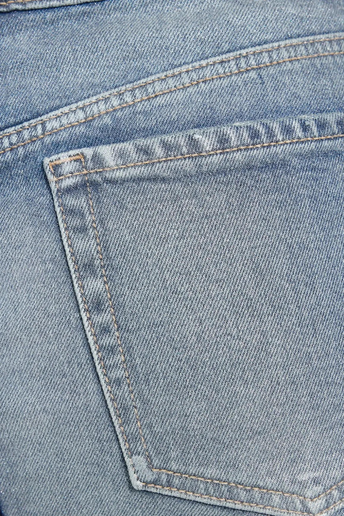 Clearance Silver Denim Micro Skort Shorts & Skirts|Jean Skirts