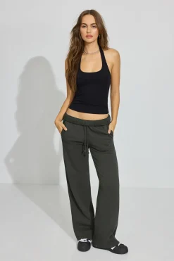 Sale Sleek Halter Tank Top Matching Sets|Tops