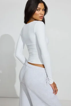 Best Sleek Long Sleeve T Shirt Matching Sets|Tops