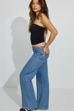 Cheap Sleek Longline Tube Top Matching Sets|Tops
