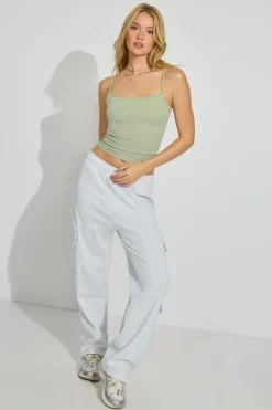 Flash Sale Sleek Scoop Cami Top Matching Sets|Tops