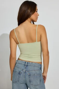 Fashion Sleek Scoop Cami Top Tops|Tank Tops